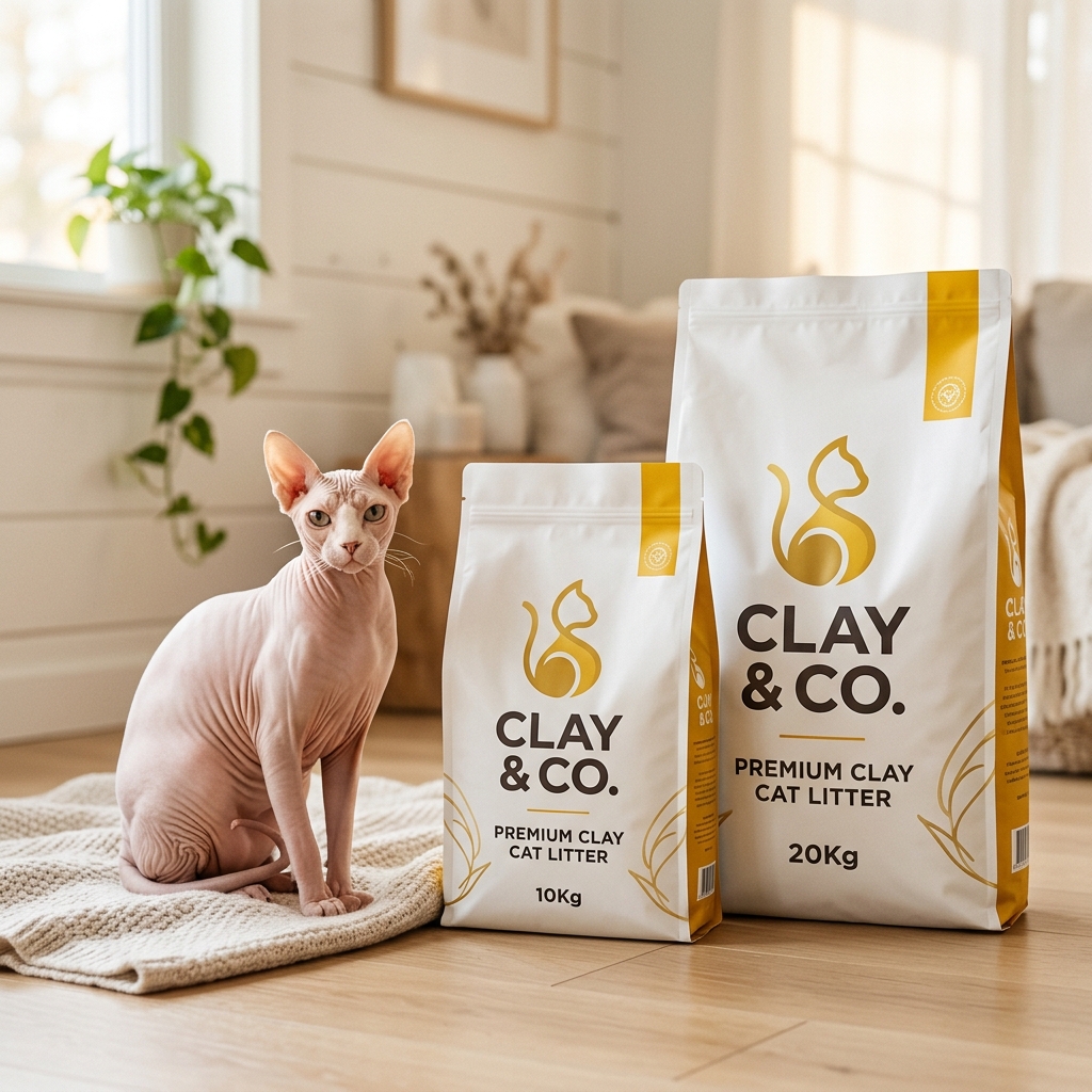 Arena para gatos Sphynx – Presentaciones 10Kg y 20Kg